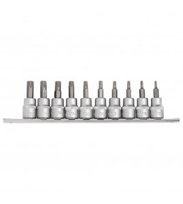 Draper Expert TX-STAR® Plus Socket Bit Set, 3/8 Sq. Dr., 48mm (10 Piece)