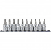 Draper TX-STAR® Plus Socket Bit Set, 3/8 Sq. Dr., 48mm (10 Piece)