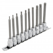 Draper Expert TX-STAR® Plus Socket Bit Set, 3/8 Sq. Dr., 100mm (10 Piece)