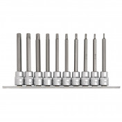 Draper Expert TX-STAR® Plus Socket Bit Set, 3/8 Sq. Dr., 100mm (10 Piece)