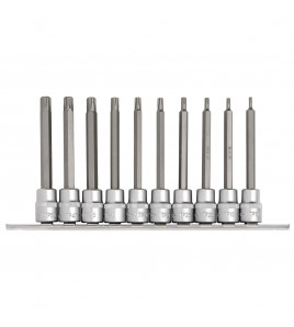 Draper Expert TX-STAR® Plus Socket Bit Set, 3/8 Sq. Dr., 100mm (10 Piece)
