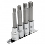 Draper Expert Ribe® Socket Bit Set, 1/2 Sq. Dr. (4 Piece)