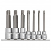 Draper Expert Ribe® Socket Bit Set, 3/8 & 1/2 Sq. Dr. (7 Piece)