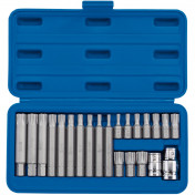 Ribe® 3/8, Socket and Bit Set, 1/2 Sq. Dr. (22 Piece)