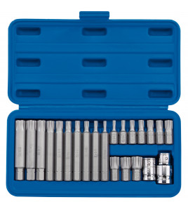 Draper Expert Ribe® 3/8, Socket and Bit Set, 1/2 Sq. Dr. (22 Piece)