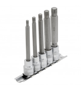 Draper Expert Spline Socket Bit Set, 3/8 Sq. Dr. (5 Piece)