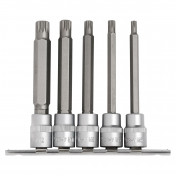 Draper Expert Spline Socket Bit Set, 3/8 Sq. Dr. (5 Piece)