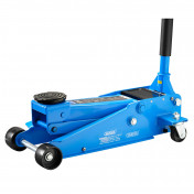 Heavy Duty Trolley Jack with Twin Pistons, 3 Tonne