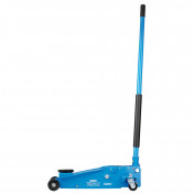 Heavy Duty Trolley Jack with Twin Pistons, 3 Tonne