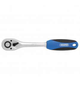 72 Tooth Reversible Soft Grip Ratchets, 1/2 Sq. Dr.