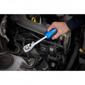 72 Tooth Reversible Soft Grip Ratchets, 1/2 Sq. Dr.