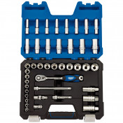 Metric Socket Set, 3/8 Sq. Dr. (42 Piece)