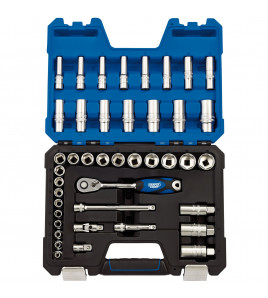Draper Expert Metric Socket Set, 3/8 Sq. Dr. (42 Piece)