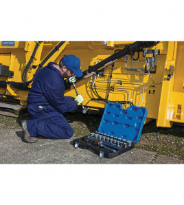 Draper Expert Combined MM/AF Socket Set, 3/4 Sq. Dr. (26 Piece)