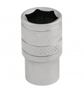 Draper Expert Socket, 1/4 Sq. Dr., 10mm