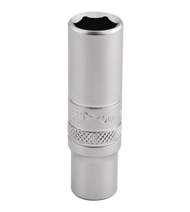 Draper Expert 6 Point Deep Socket, 1/4 Sq. Dr., 10mm