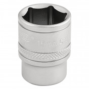 6 Point Metric Socket, 3/8 Sq. Dr., 16mm