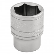 6 Point Metric Socket, 3/8 Sq. Dr., 17mm