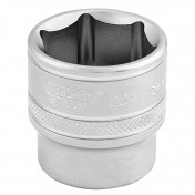 6 Point Metric Socket, 3/8 Sq. Dr., 22mm