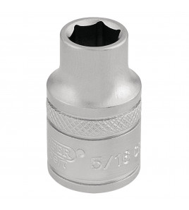 Draper Expert 6 Point Imperial Socket, 3/8 Sq. Dr., 5/16