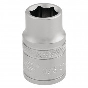 6 Point Imperial Socket, 3/8 Sq. Dr., 3/8