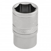 6 Point Imperial Socket, 3/8 Sq. Dr., 1/2