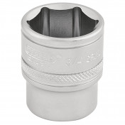 6 Point Imperial Socket, 3/8 Sq. Dr., 3/4