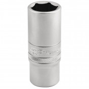 6 Point Metric Deep Socket, 3/8 Sq. Dr., 19mm