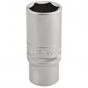 6 Point Metric Deep Socket, 3/8 Sq. Dr., 20mm