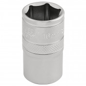 6 Point Metric Socket, 1/2 Sq. Dr., 16mm