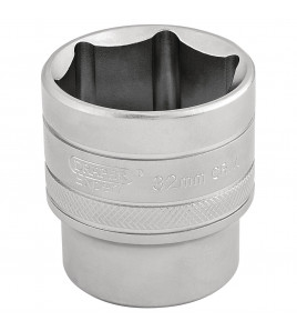 Draper Expert 6 Point Metric Socket, 1/2 Sq. Dr., 32mm