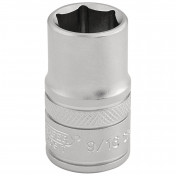 6 Point Imperial Socket, 1/2 Sq. Dr., 9/16