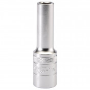 6 Point Metric Deep Socket, 1/2 Sq. Dr., 10mm