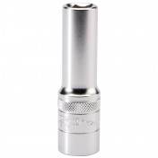 6 Point Metric Deep Socket, 1/2 Sq. Dr., 12mm