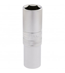 Draper Expert 6 Point Metric Deep Socket, 1/2 Sq. Dr., 17mm