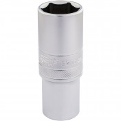 6 Point Metric Deep Socket, 1/2 Sq. Dr., 22mm