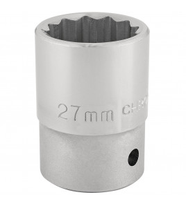 Draper Expert 12 Point Socket, 3/4 Sq. Dr., 27mm
