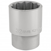 12 Point Socket, 3/4 Sq. Dr., 32mm