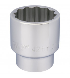 Draper Expert 12 Point Socket, 3/4 Sq. Dr., 42mm