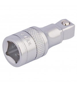 Draper Expert Satin Chrome Wobble Extension Bar, 3/8 Sq. Dr., 45mm