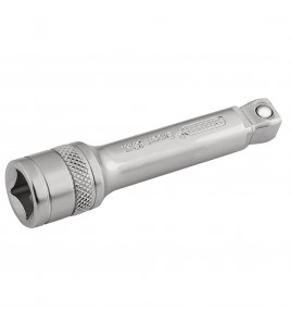 Draper Expert Satin Chrome Wobble Extension Bar, 3/8 Sq. Dr., 75mm