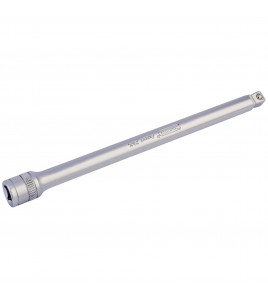 Draper Expert Satin Chrome Wobble Extension Bar, 3/8 Sq. Dr., 200mm