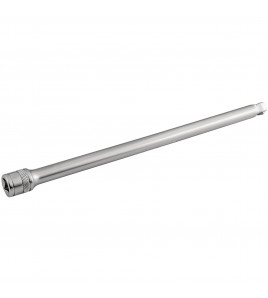 Draper Expert Satin Chrome Wobble Extension Bar, 3/8 Sq. Dr., 250mm