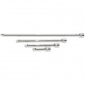 Extension Bar Set, 1/4 Sq. Dr., Polished Chrome (4 Piece)