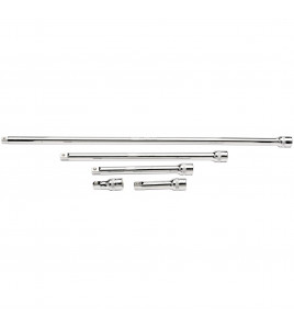 Draper Expert Extension Bar Set, 3/8 Sq. Dr., Polished Chrome (5 Piece)