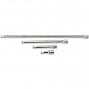 Wobble Extension Bar Set, 1/2 Sq. Dr., Micro Satin Chrome (4 Piece)