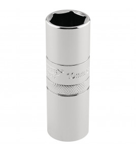 Draper Expert 10mm Thread 6 Point Spark Plug Socket, 1/2 Sq. Dr., 16mm