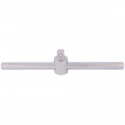 Satin Chrome Sliding T Bar, 3/8 Sq. Dr.