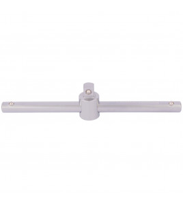 Draper Expert Satin Chrome Sliding T Bar, 3/8 Sq. Dr.