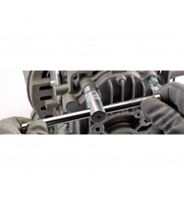 Draper Expert Satin Chrome Sliding T Bar, 3/8 Sq. Dr.